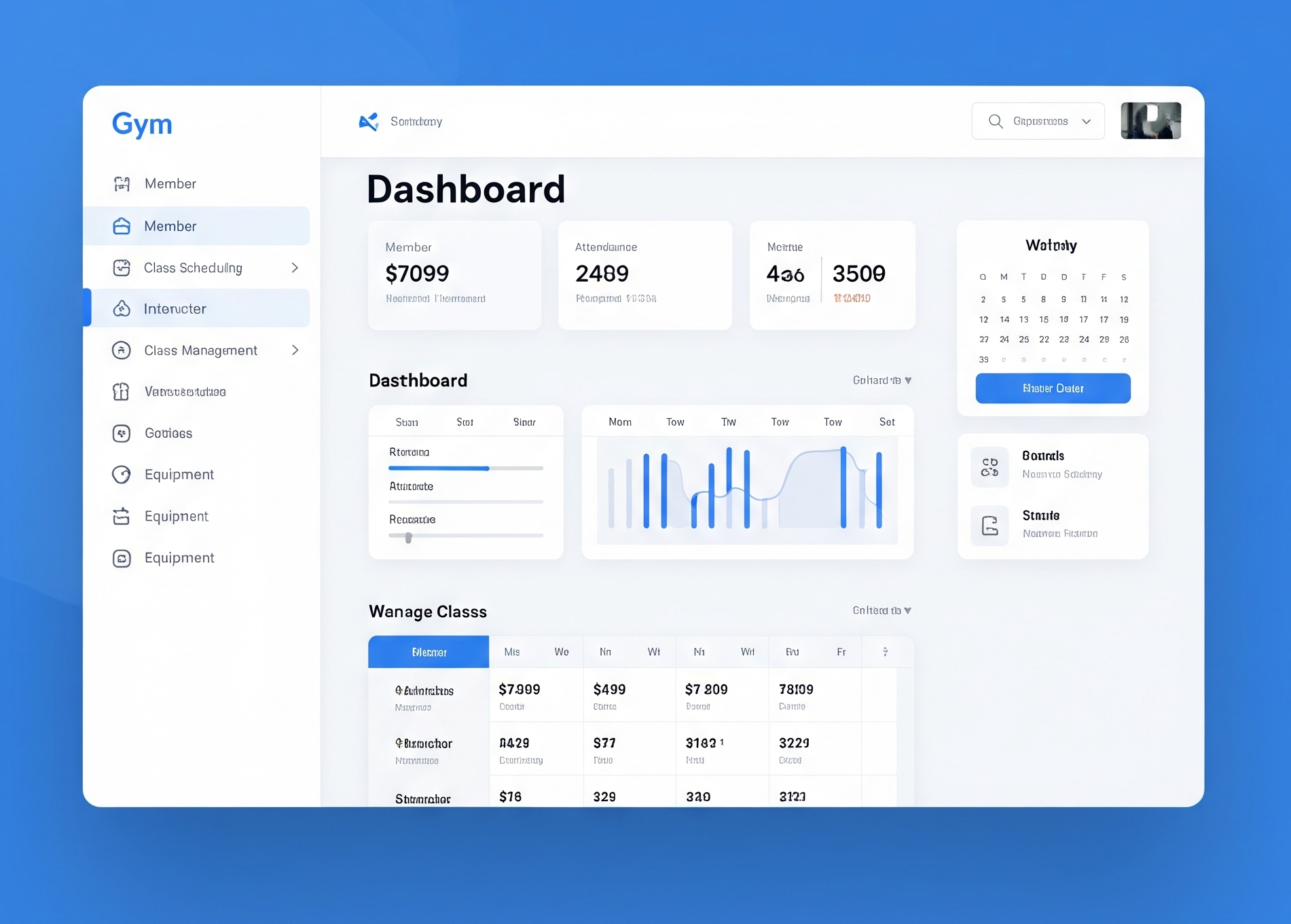 GYM Management System